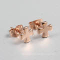 Rose Gold Edelstahl Ohrring Zubehör Hersteller